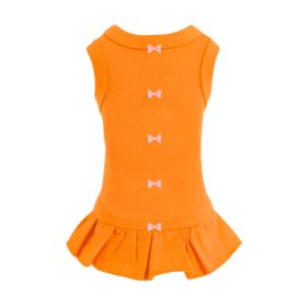Candy Dog Dress Collection (Color: Orange, size: MD)