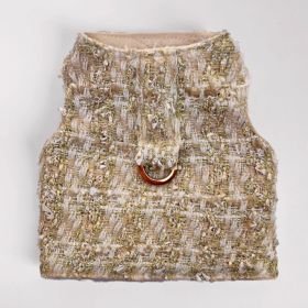 Annabella Dog Harness (Color: Gold Ore, size: LG)