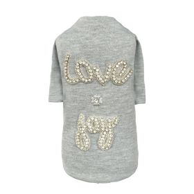 Love n Joy Tee (Color: Grey, size: LG)